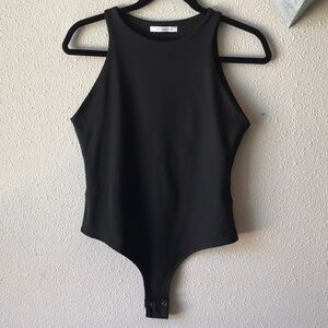 Amazon Reoria Black Bodysuit size Large
